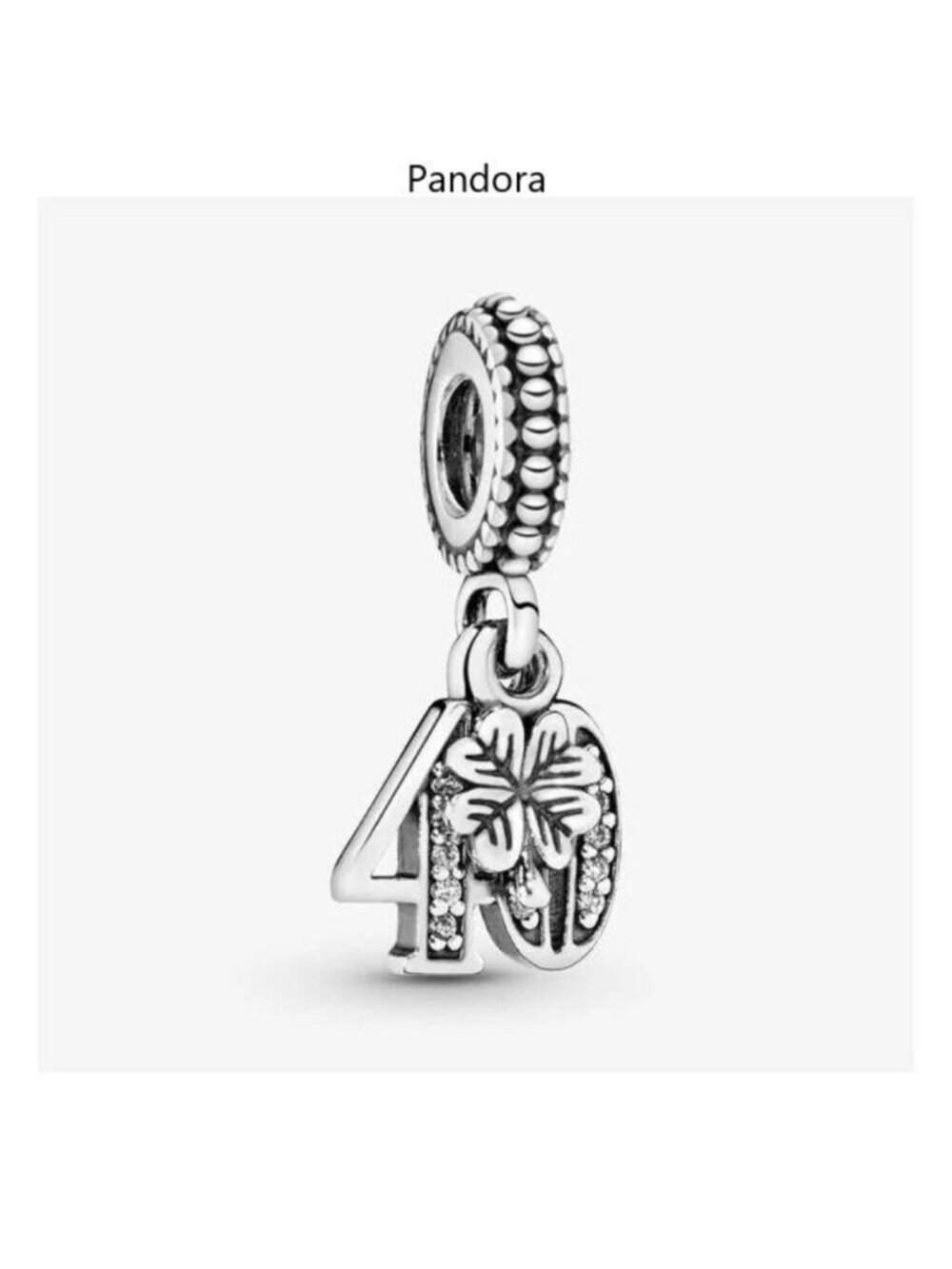 Pandora 40th Celebration Dangle Charm
